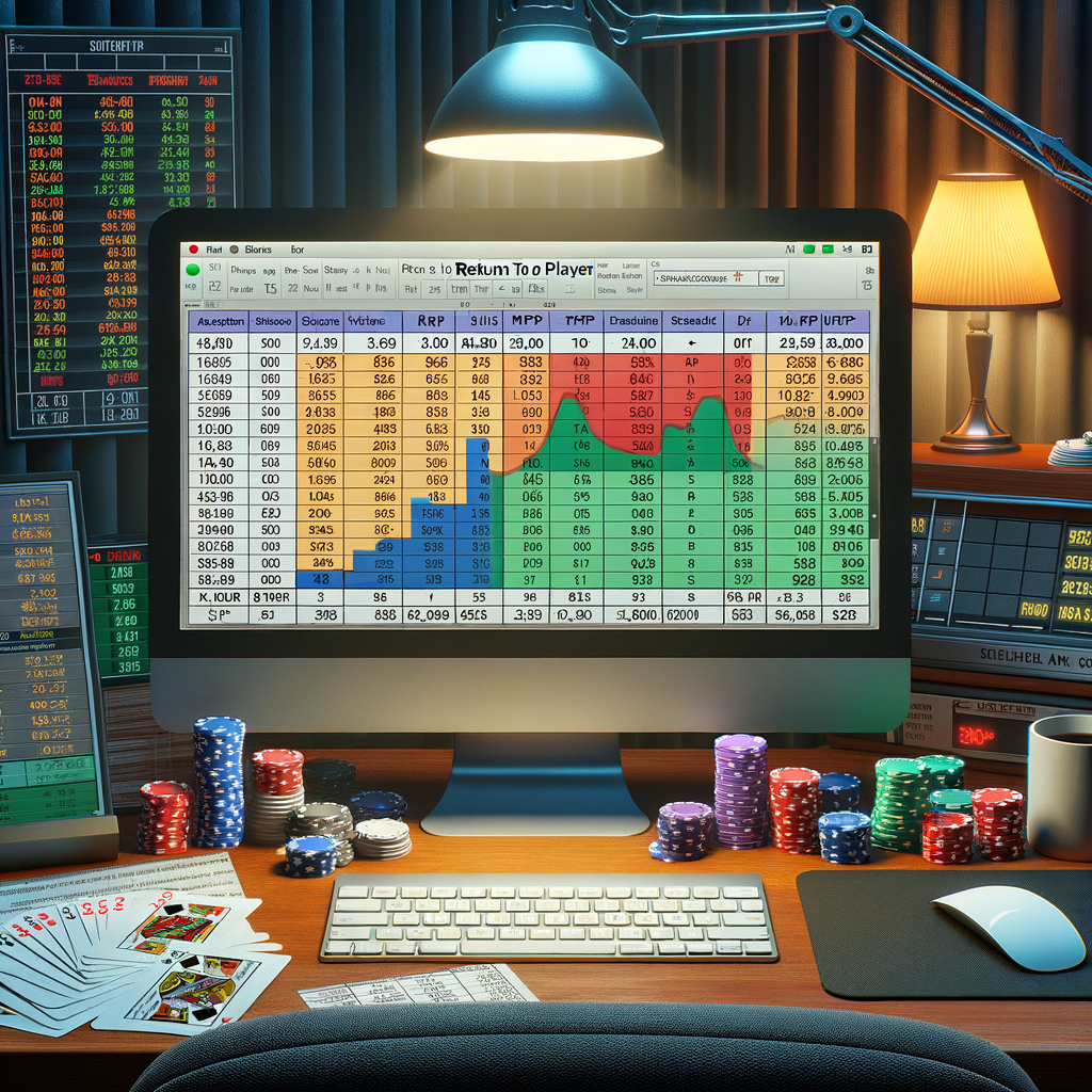 How Some Players Use Spreadsheet Models to Track RTP and Volatility