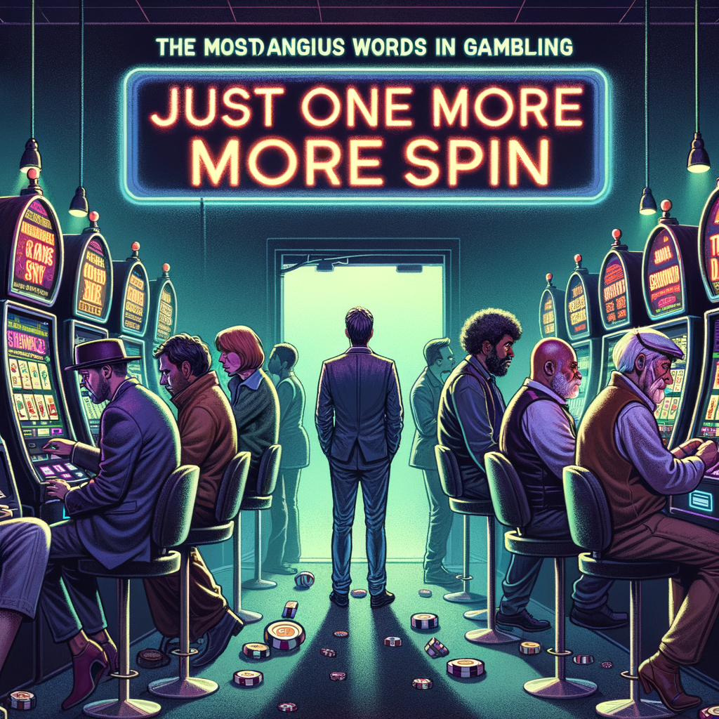 The Most Dangerous Words in Gambling: Just One More Spin